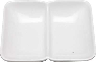 [ SAUCE DISH, MEL, WHITE, 4