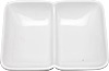 [ SAUCE DISH, MEL, WHITE, 4" X 3-18" ]