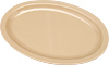 [ PLATTER, MEL., 11-7/8" X 8", TAN ]