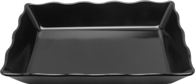 [ TRAY, MEL., RECT., BLACK., 13. ]