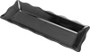 [ TRAY, MEL., LONG RECT., BLK., 17" X 6.5" ]