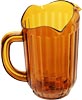 [ WATER PITCHER, CLEAR AMBER, 60 OZ ]