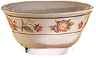 [ BOWL, MEL., TEA ROSE,  3-3/4