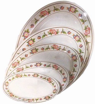 [ PLATTER, MEL., TEA ROSE, 16