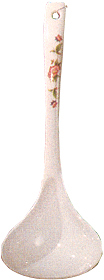[ SOUP LADLE, MEL., TEA ROSE, 9