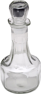 [ OIL & VINEGAR CRUET, GLASS, RO ]