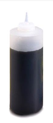 [ SQUEEZE BOTTLE, 12 OZ, CLEAR - ]