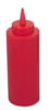 [ SQUEEZE BOTTLE, 12 OZ, RED ]