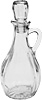 [ OIL & VINEGAR CRUET, GLASS, 7" H ]