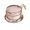 [ CONDIMENT JAR SET, GLASS, WITH S/S LID ]