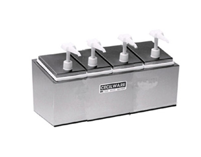 [ CONDIMENT PUMP,ECONOMY,4-PUMP  ]