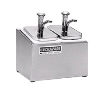 [ CONDIMENT PUMP,HEAVY DUTY,2-PU ]