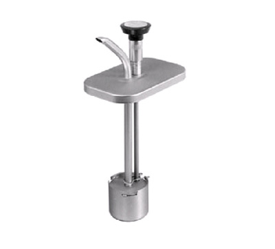 [ CONIDMENT PUMP,S/S,FITS 3-1/2Q ]