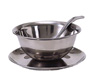 [ GRAVY/SAUCE BOWL,16 OZ, 18-8 S/S ]