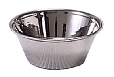 [ SAUCE CUP, 1-1/2 OZ, 18-8 S/S, ]