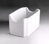 [ SUGAR CADDY,CERAMIC, 3-3/4"L,WHITE ]