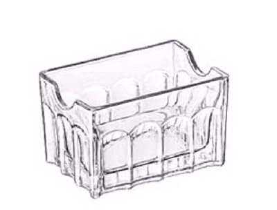 [ SUGAR CADDY,GLASS,3-1/2