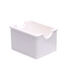 [ SUGAR CADDY,PLASTIC, LD,WHITE,BY DZ ]