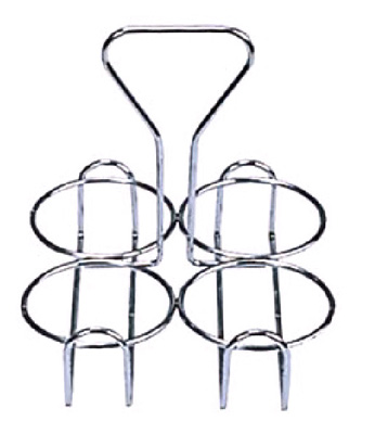 [ CONDIMENT RACK, 4 RINGS, 3