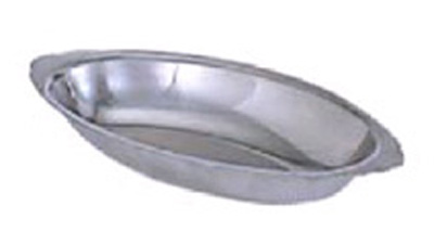 [ AU GRATIN, ROUND, S/S,  8 OZ - ]