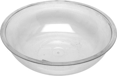 SALAD BOWL, PLASTIC, ROUND, 6.5