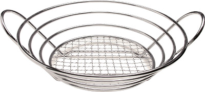 [ DISPLAY BASKET, CHROME WIRE, R ]
