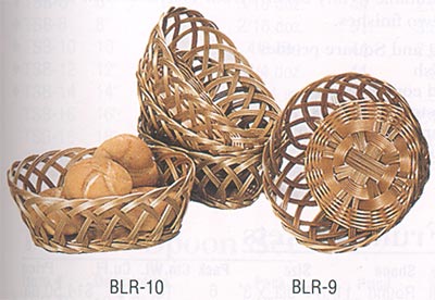[ BREAD BASKET,  NATURAL, OVAL - ]