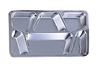 [ TRAY, 6-COMP., S/S, 15-1/2"X11-1/2" ]