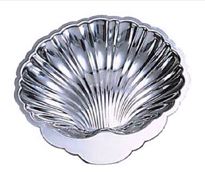 [ PLATE, SEAFOOD SHELL, S/S, 11