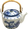 [ TEA POT,PORCELAIN,PLAYING CHILDREN,15 OZ ]