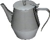 [ TEA POT,S/S,  GOOSENECK, 32 OZ.CHINA ]