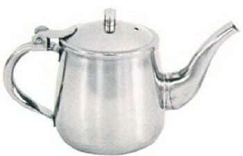 [ TEA POT,S/S,  GOOSENECK, HEAVY ]