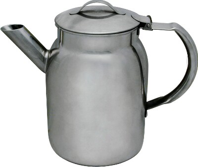 [ TEA POT,S/S, BATTER CAN, 2 QT. ]