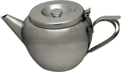 [ TEA POT,S/S, STACKABLE, 48 OZ. ]