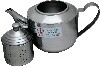 [ TEA POT,S/S, WITH STRAINER, 42 OZ. ]