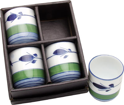 [ CUP, PORCELAIN,4 PCS/SET,FLOWE ]