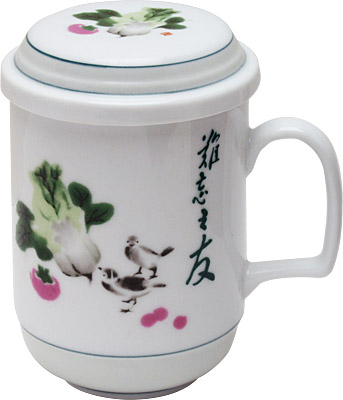 [ CUP W FILTER,PORCELAIN,  PAK C ]