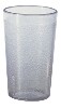 [ TUMBLER,PLASTIC,TEXTURED,CLEAR, 8 OZ. ]