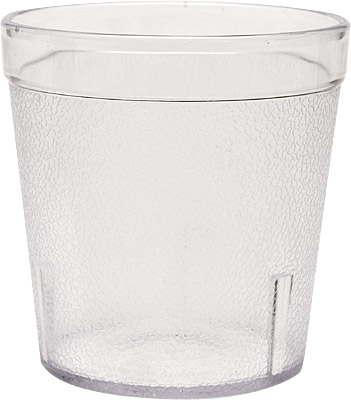 [ TUMBLER,PLASTIC,TEXTURED,CLEAR ]