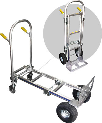 4-WHEEL  CONVERTIBLE HAND TRUCK, CHINA VHT022