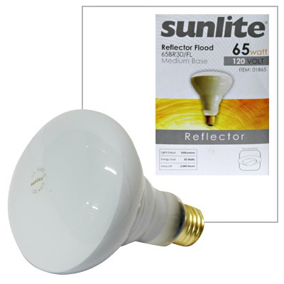 SUNLITE, 65WATT REFLECTOR FLOOD HET032