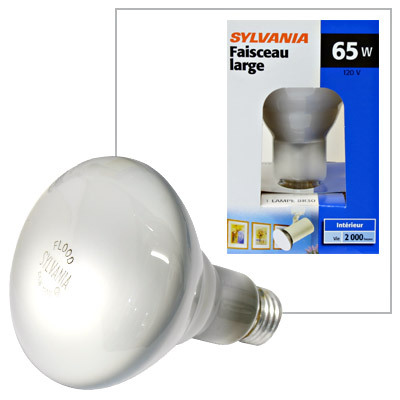 SUNLITE, 65WATT, SYLVANIA FLOOD HET033