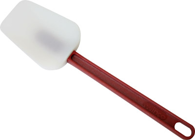 RUBBER SCRAPER, SPOON-SHAPE, 10