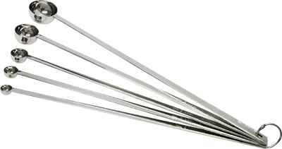 MEASURING SPOON SET, S/S 5PCS 14