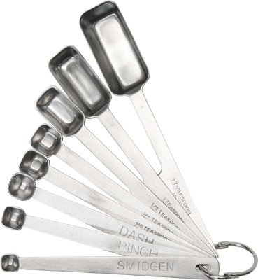 MEASURING SPOON SET, 8PCS KUPMN018