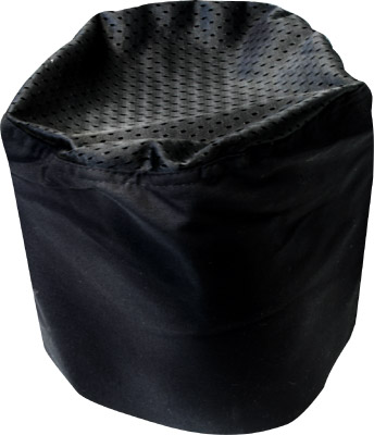 CHEF HAT (PLAIN, BLACK), M SHA017