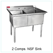 2 Comps NSF Sink