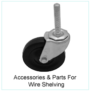 Accessories & Parts For Wire Shelving