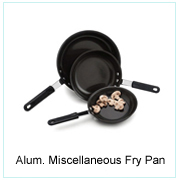 Alum. Miscellaneous Fry Pan 