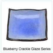 Blueberry Crackle Glaze Series